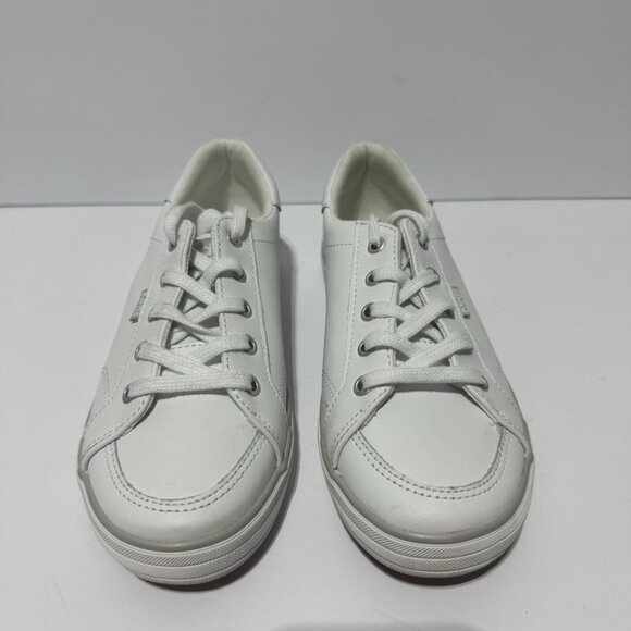 Keds Womens Center III Leather Sneaker White Size 5W - Picture 3 of 6